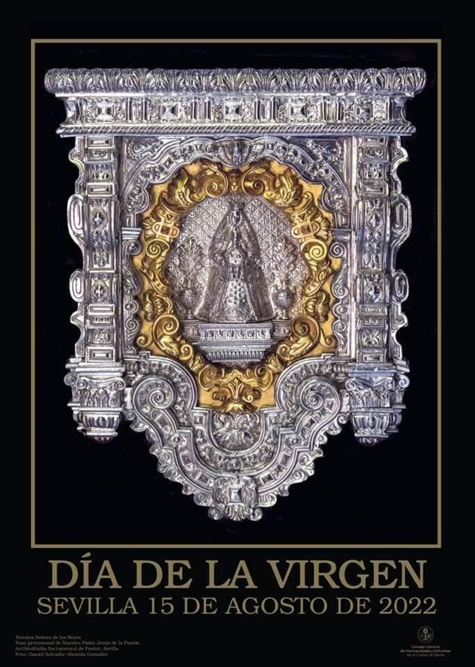 El cartel de la Virgen de los Reyes 2022.