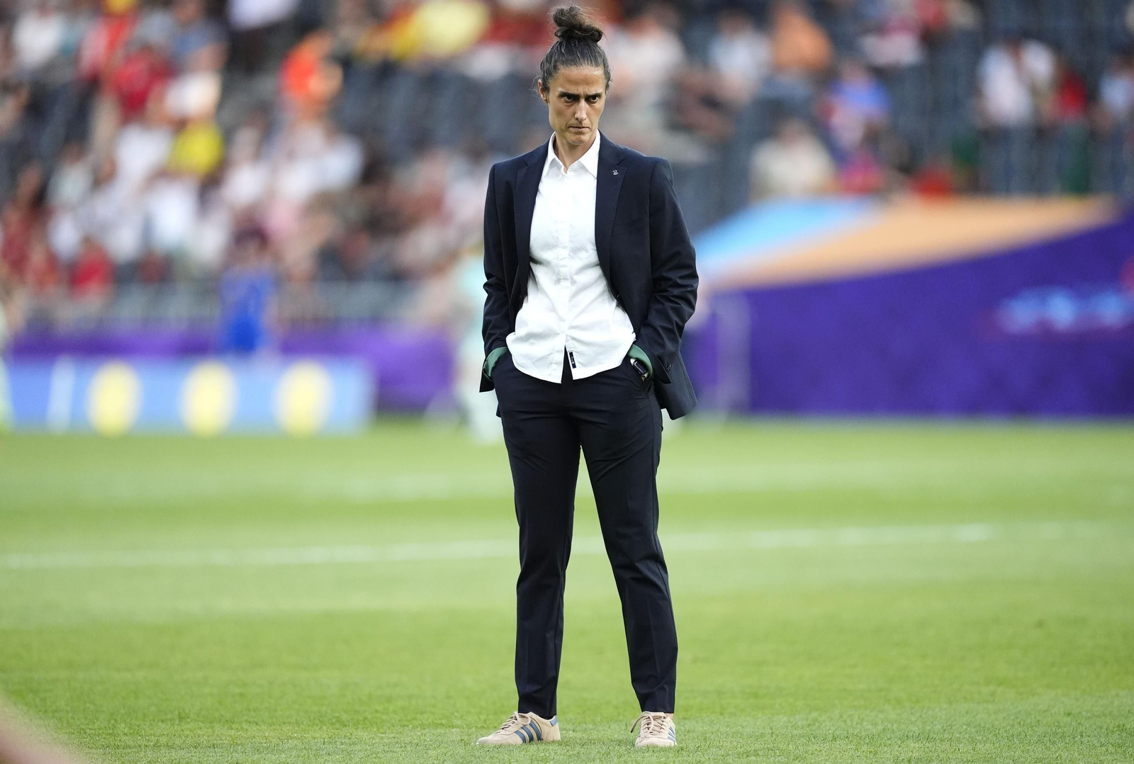 Las fotos del España-Portugal en la Eurocopa femenina