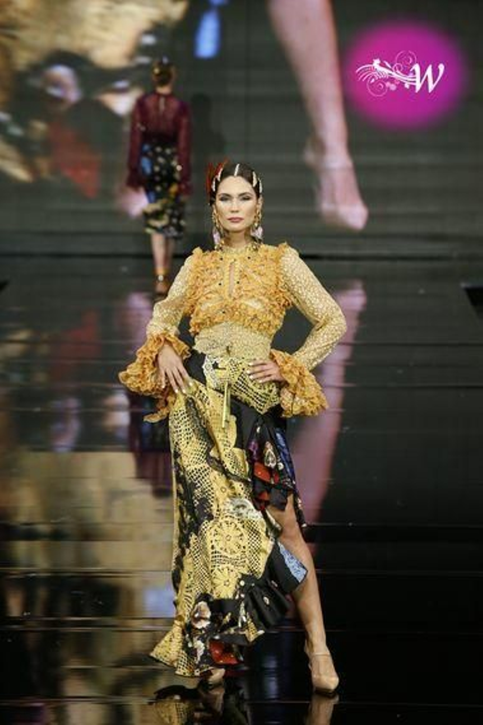 Aurora Gaviño homenajea a María Jiménez: todas las fotos del desfile en SIMOF 2020