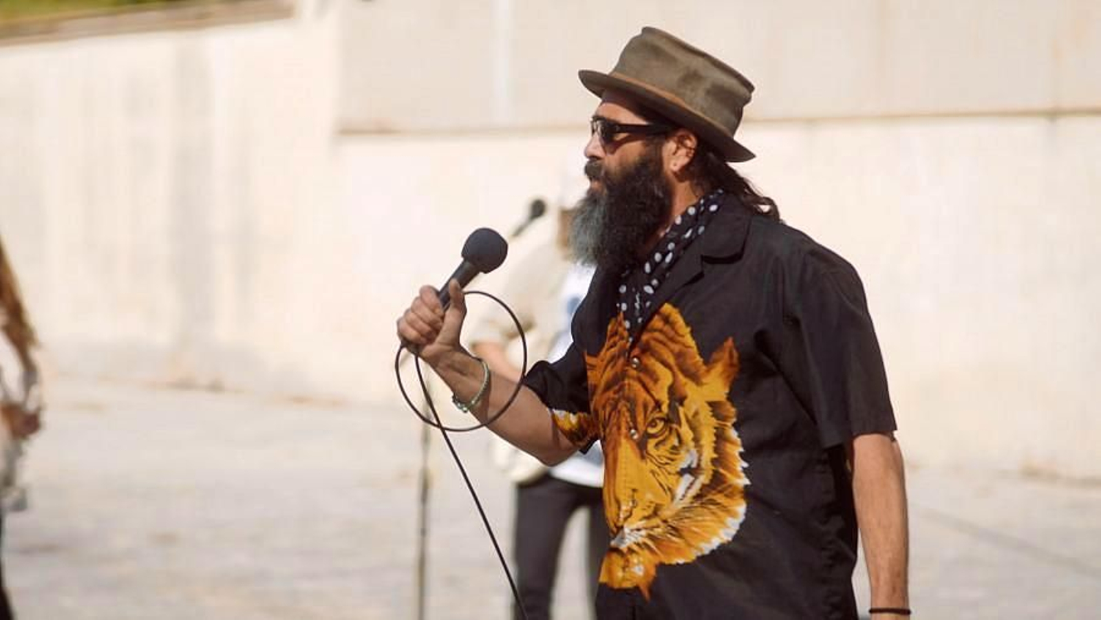 Manuel Chaparro de Califato 3/4 vendrá a la capital para participar en el Festival Jaén por Palestina el 25 de octubre.