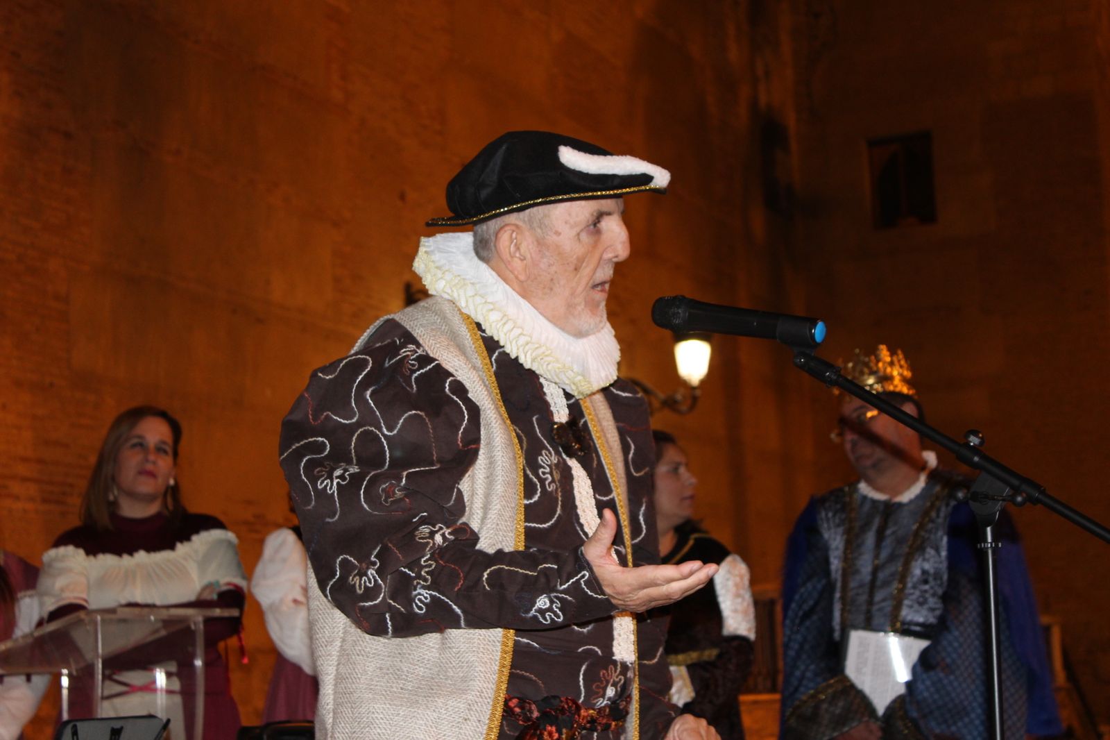 Representación histórica del Terremoto de Vera de 1518