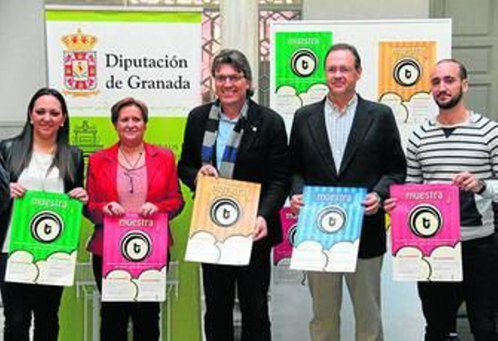 Presentación de la muestra en el Palacio de los Condes de Gabia.