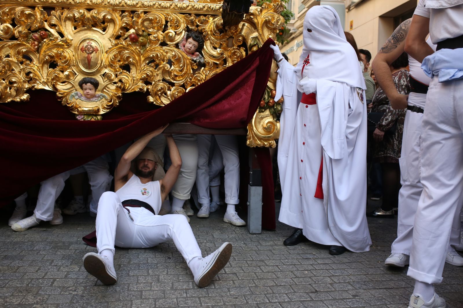 Imágenes de las Tres Caídas en el Lunes Santo 2019