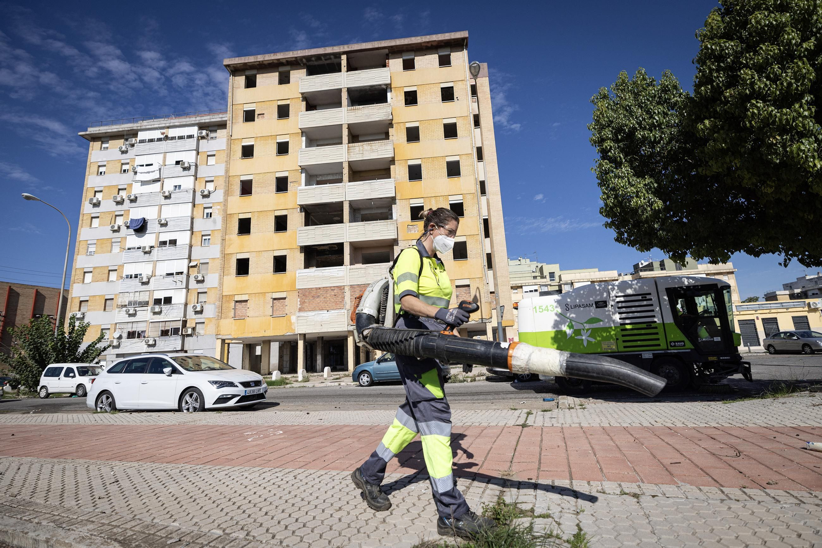 Así están las Tres Mil Viviendas tras los tiroteos, todas las fotos