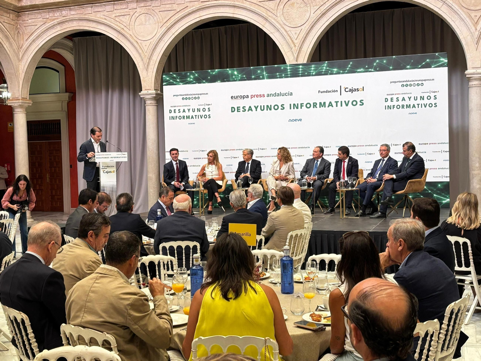 Javier A. García, presente en los desayunos informativas de la agencia Europa Press.