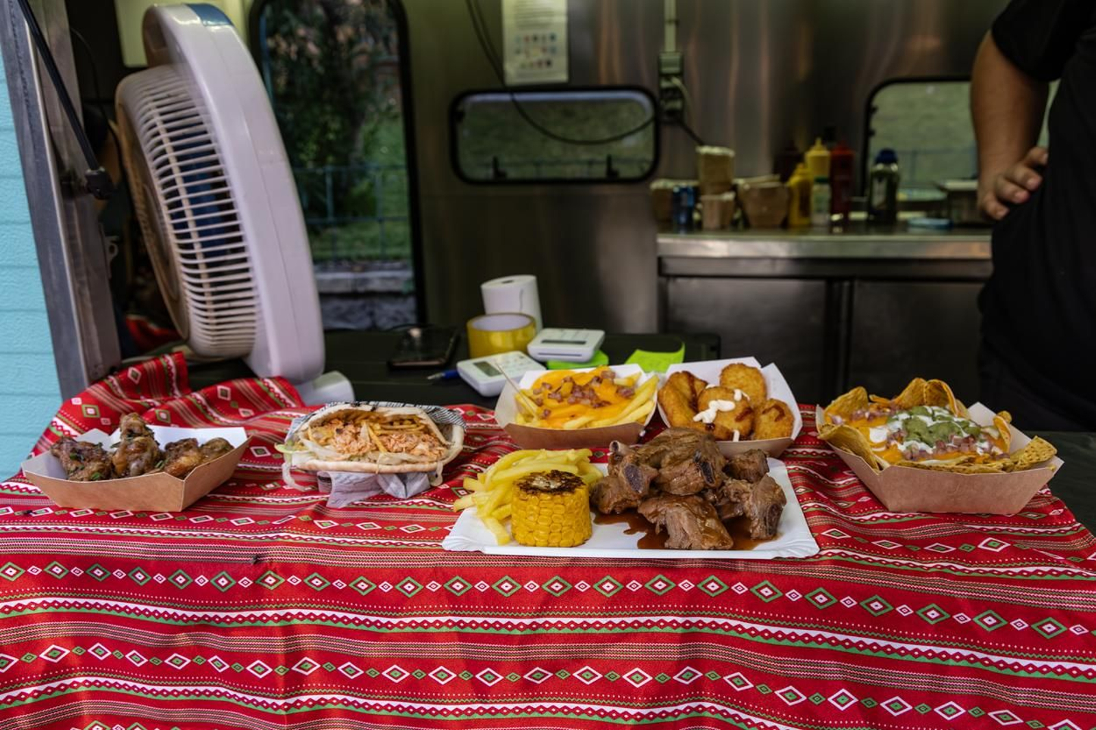 El Festival Mundial de Foodtrucks, en el Paseo de las Bicicletas, en imágenes