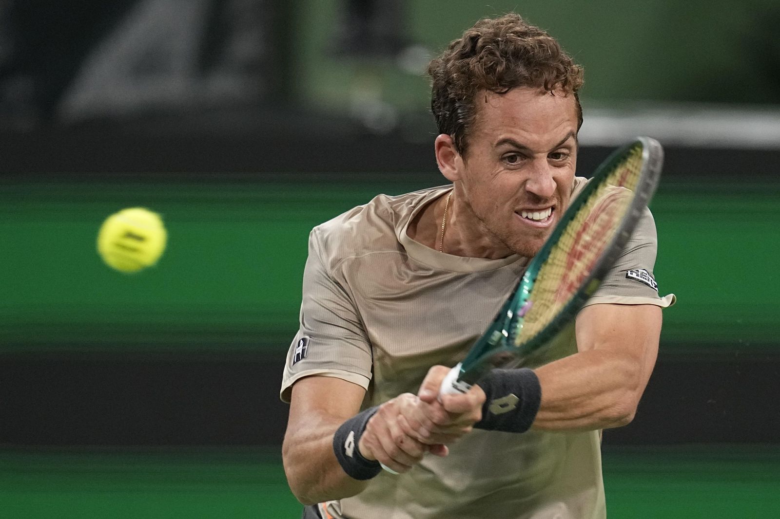 El granadino Roberto Carballés, en el pasado torneo de Indian Wells