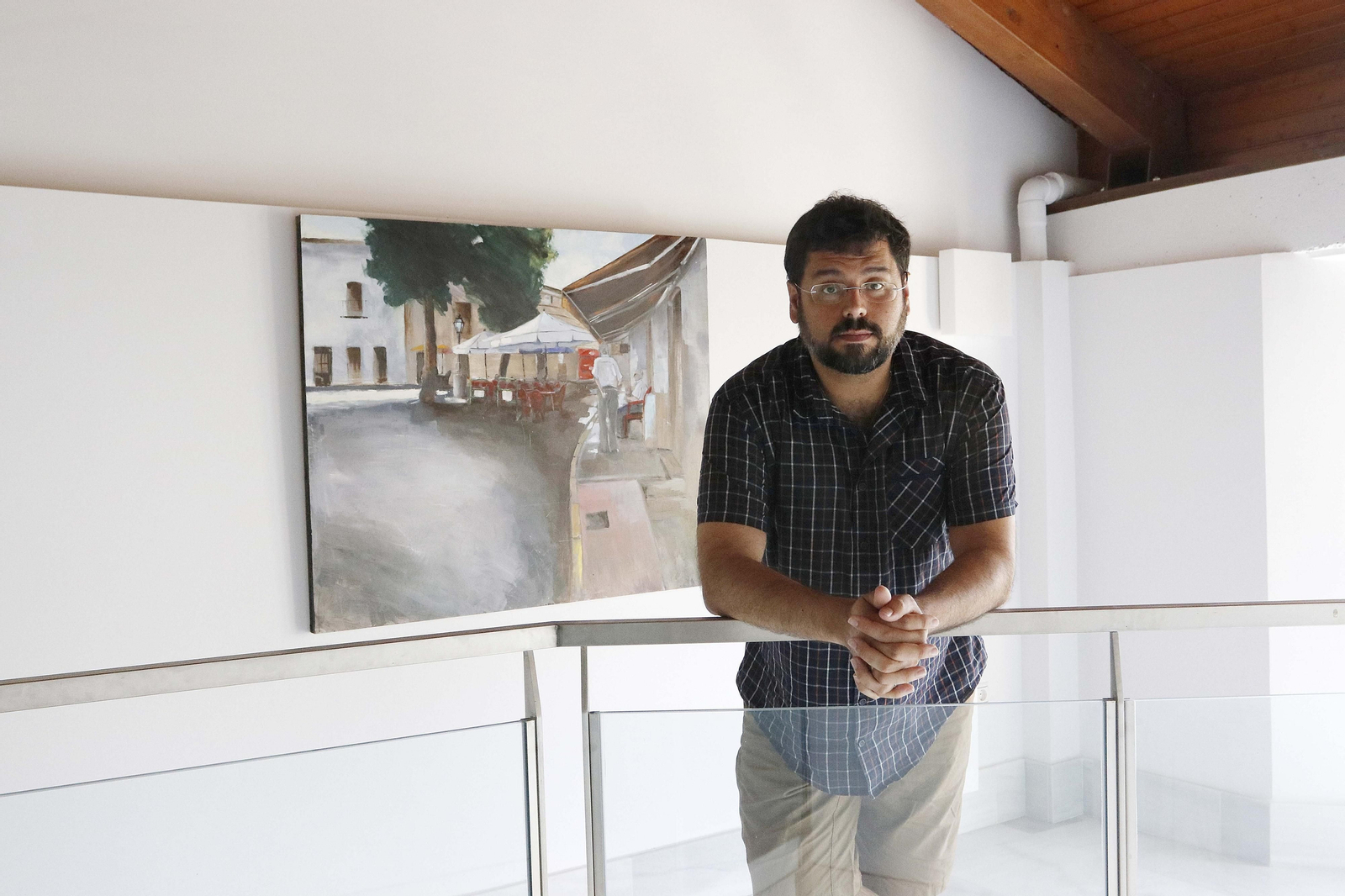 Jorge Enrique García, profesor del Taller de Canto Coral.