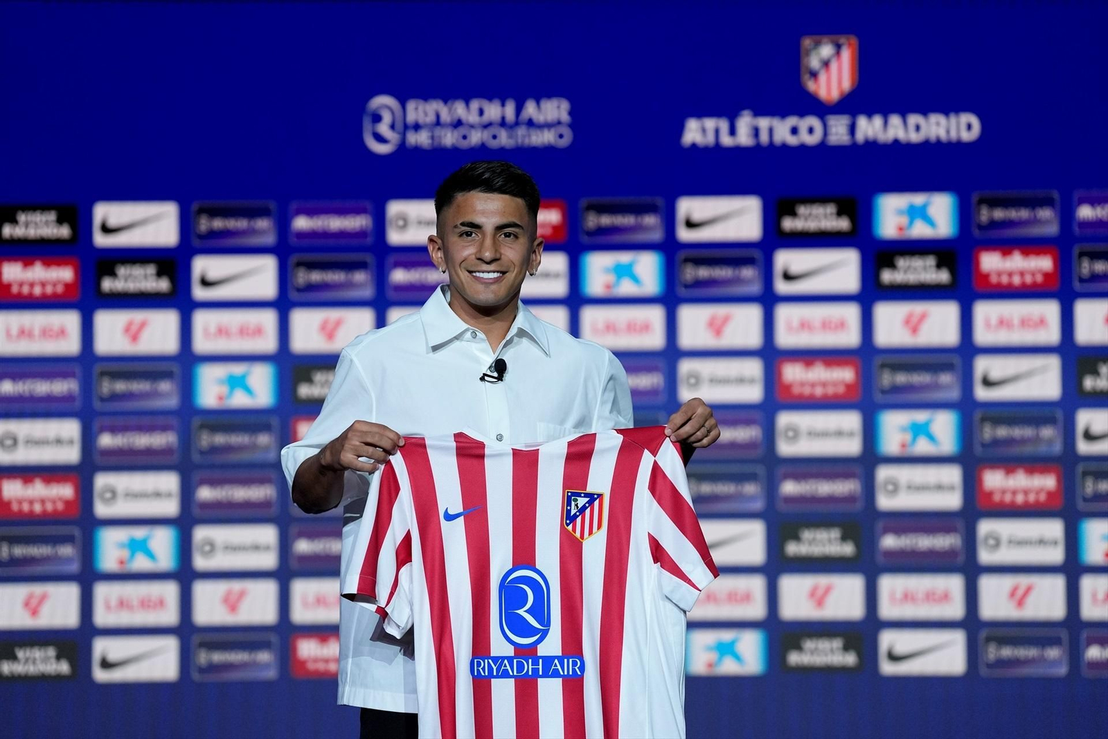 Thiago Almada, una de las principales adquisiciones del nuevo Atlético de Madrid.