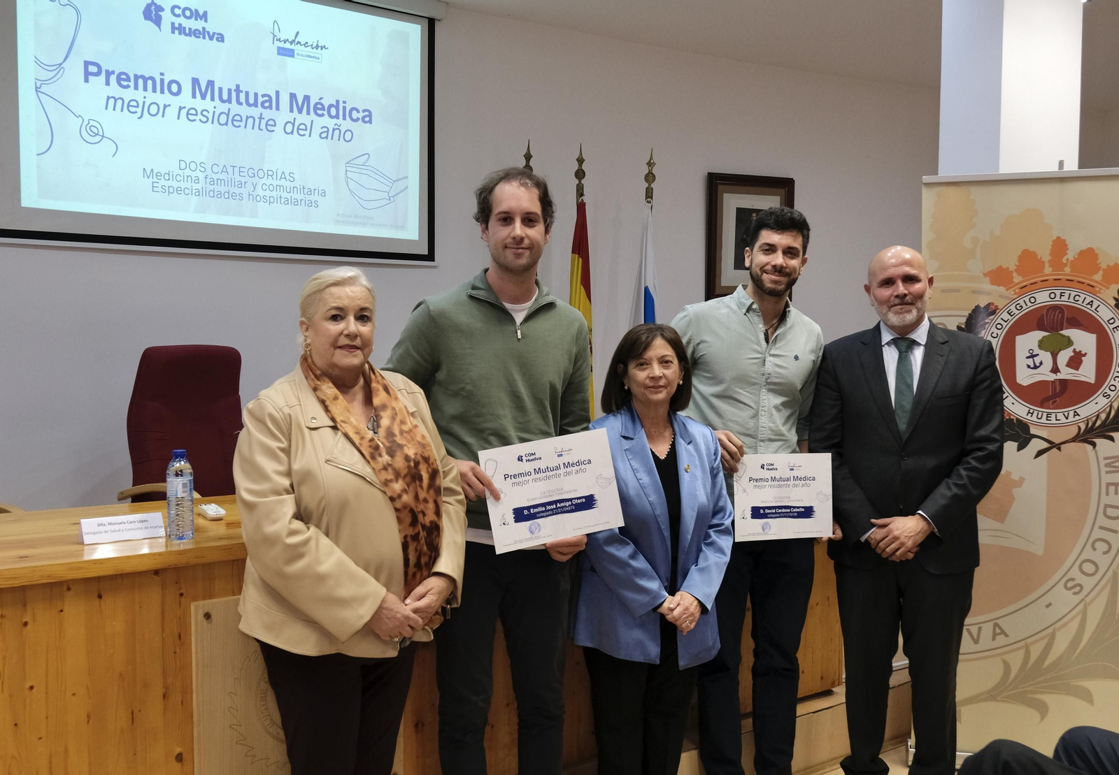 Los residentes premiados.
