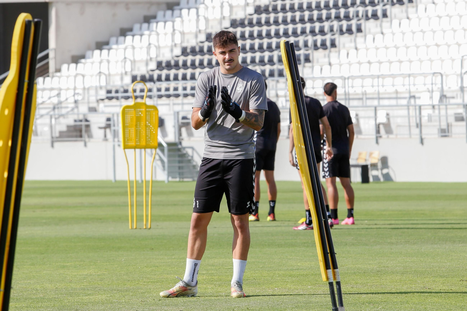 Las fotos del entrenamiento de la Balona previo al partido con el San Fernando