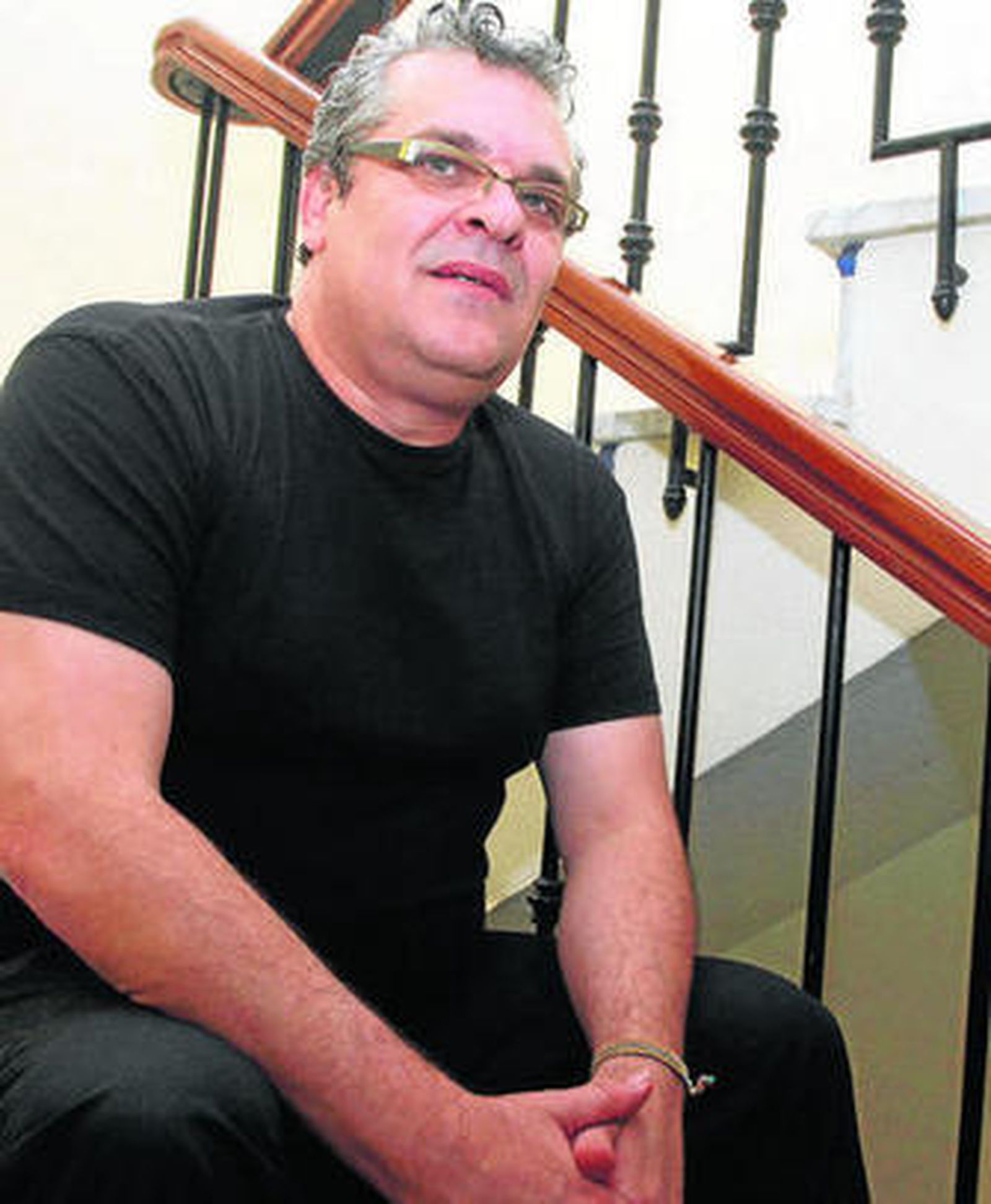 Imagen de José Manuel Barros, ayer en La Línea.