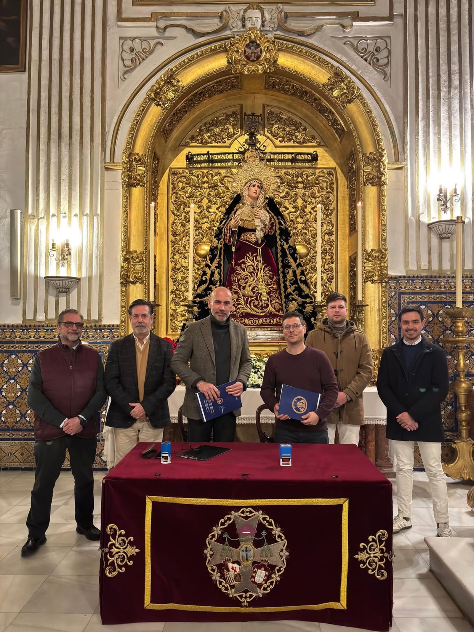 Acto de renovación llevado a cabo el pasado 9 de enero