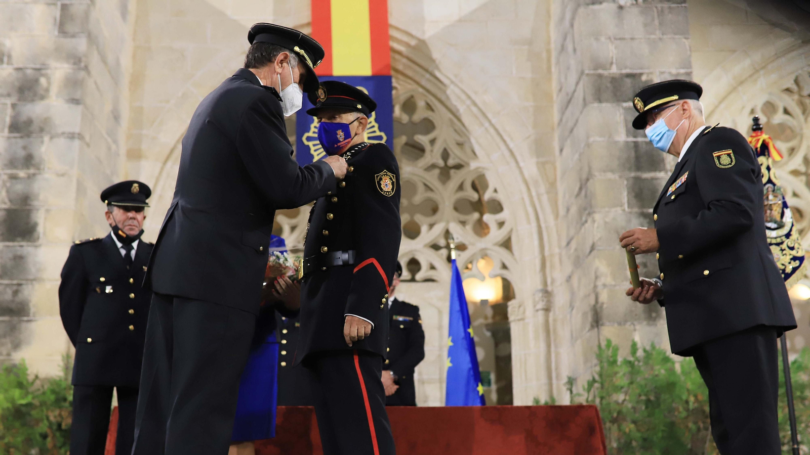 Entrega de medallas de la asociación policial Santo Angél de Jerez