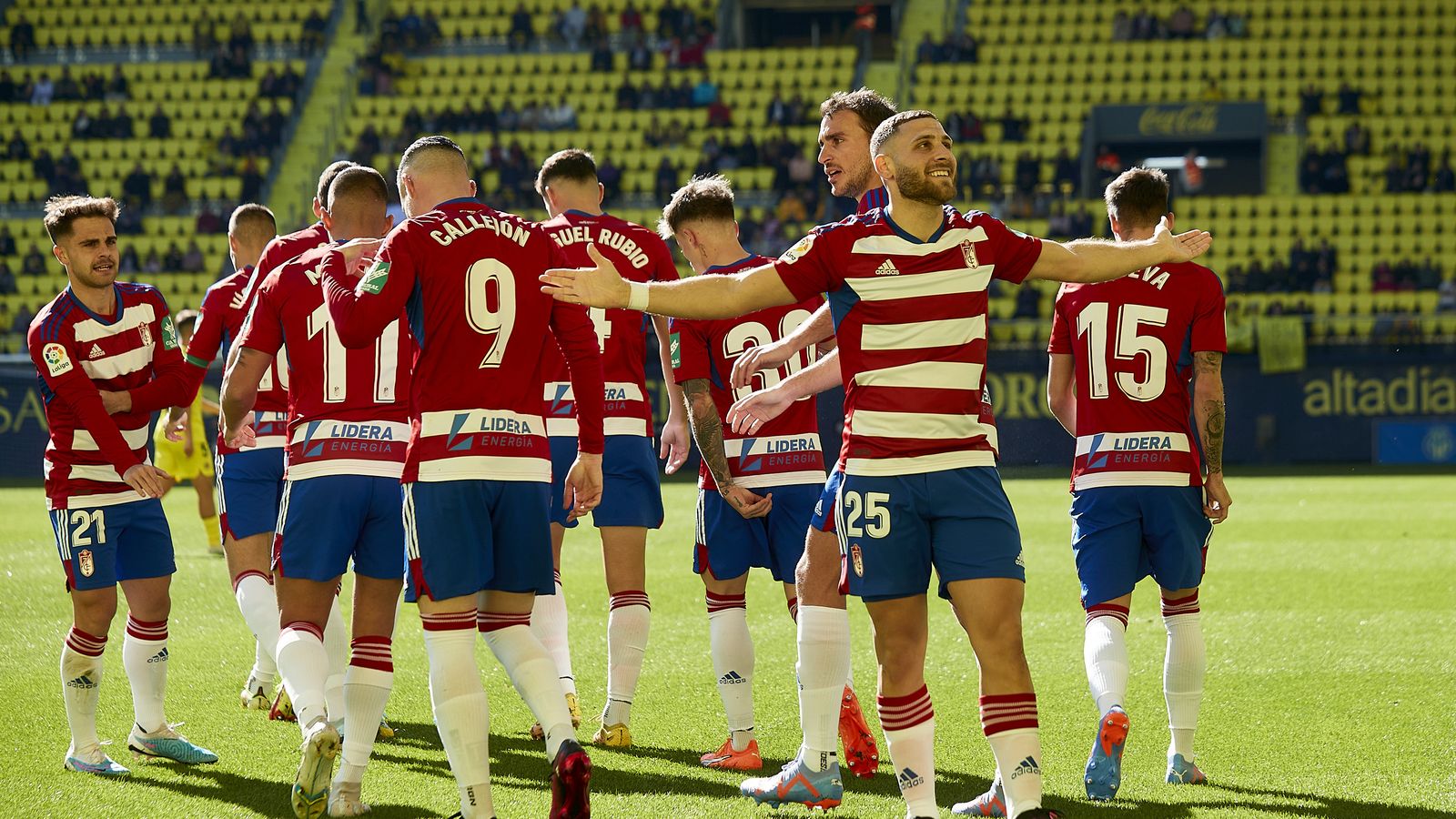 Weissman marcó su único gol como rojiblanco ante el Villarreal B.