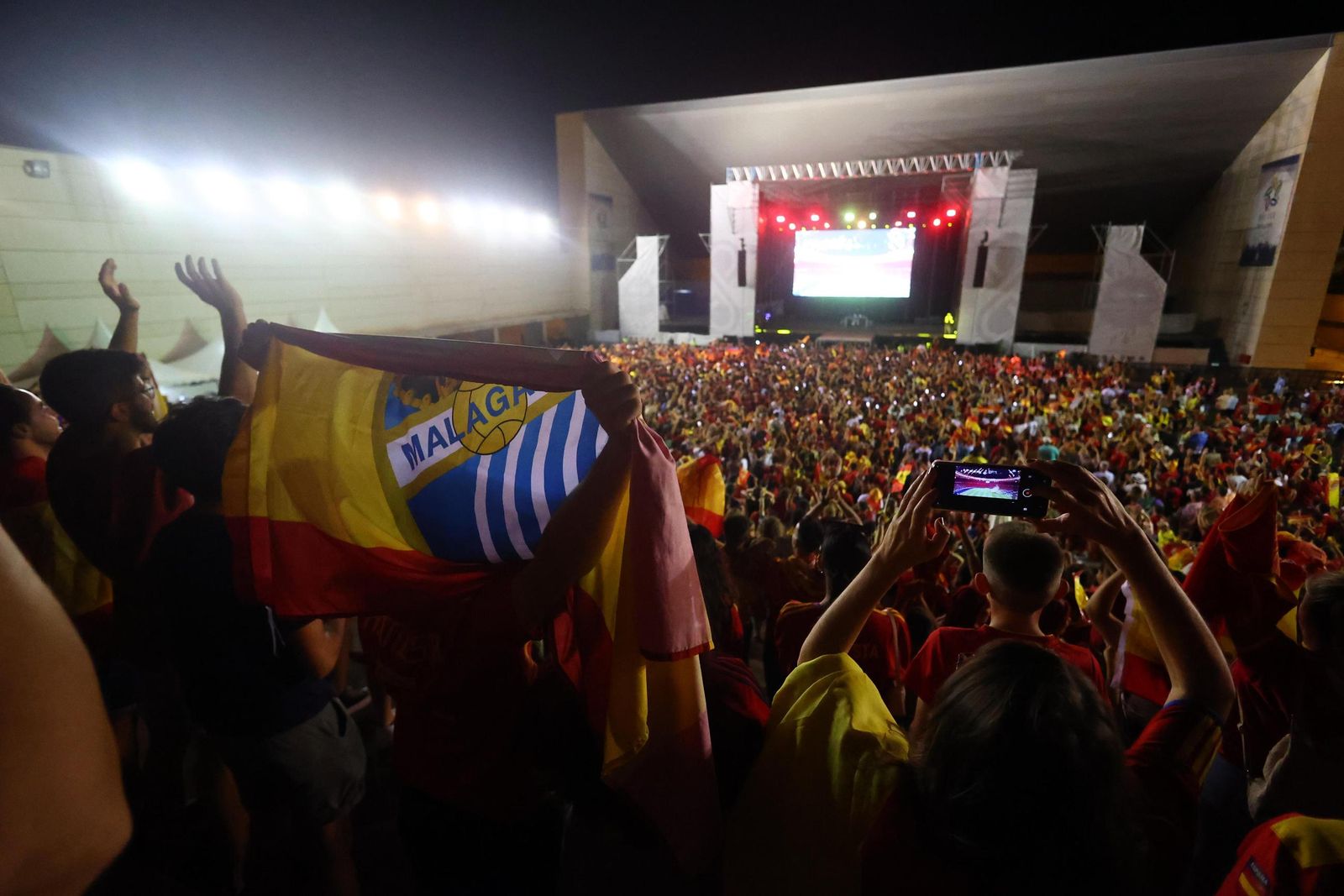 Las fotos de la celebración del título de la Eurocopa de España en el Cortijo de Torres