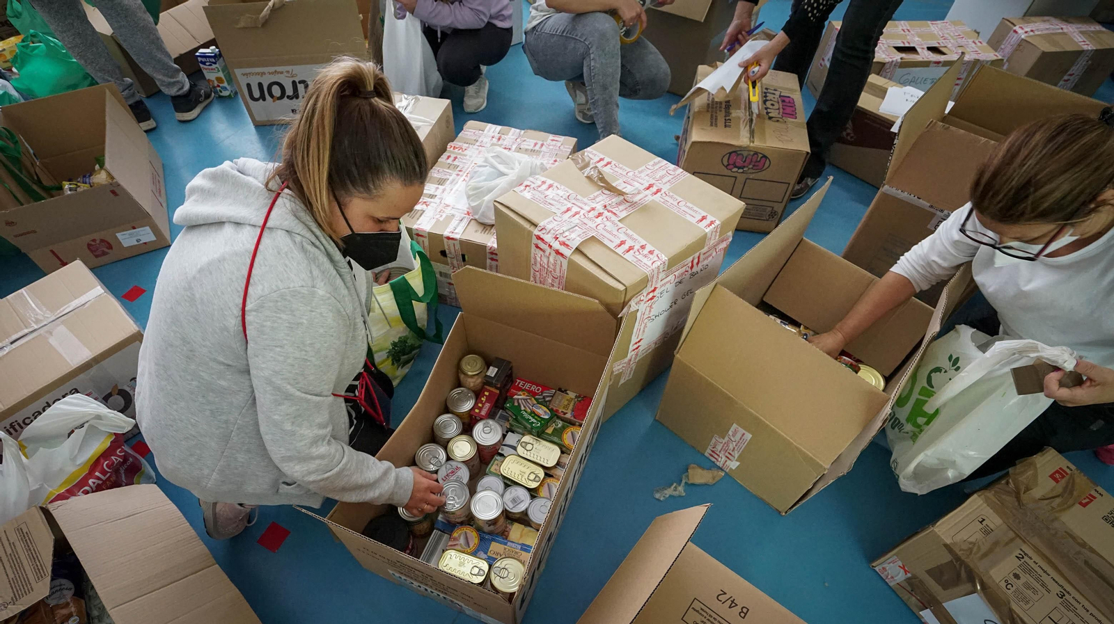 Masiva respuesta solidaria de Jerez con Ucrania