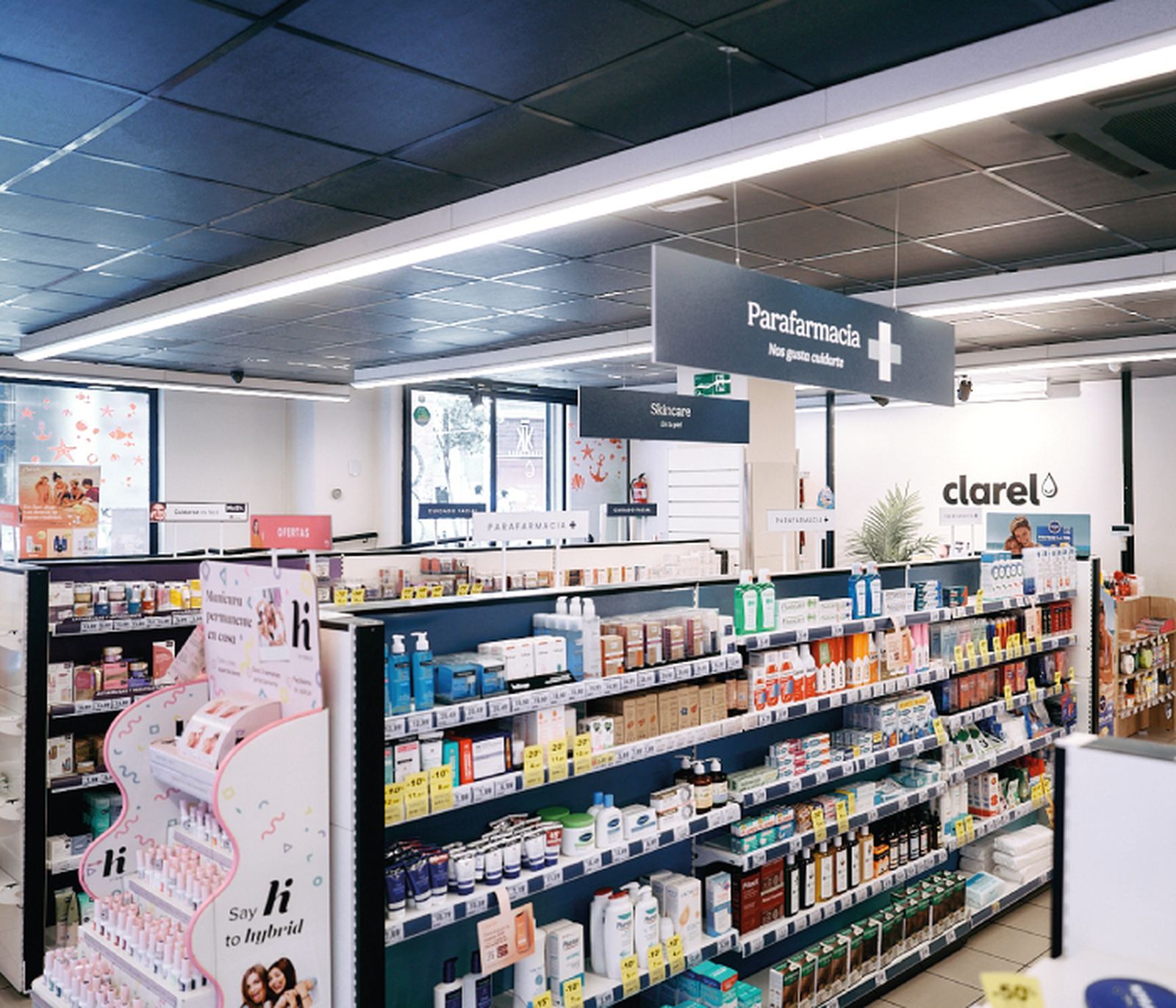 Imagen de una tienda de Clarel.