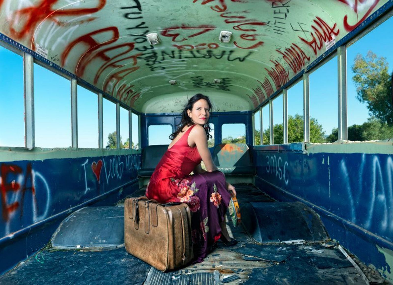 La cantante Marta Santamaría.