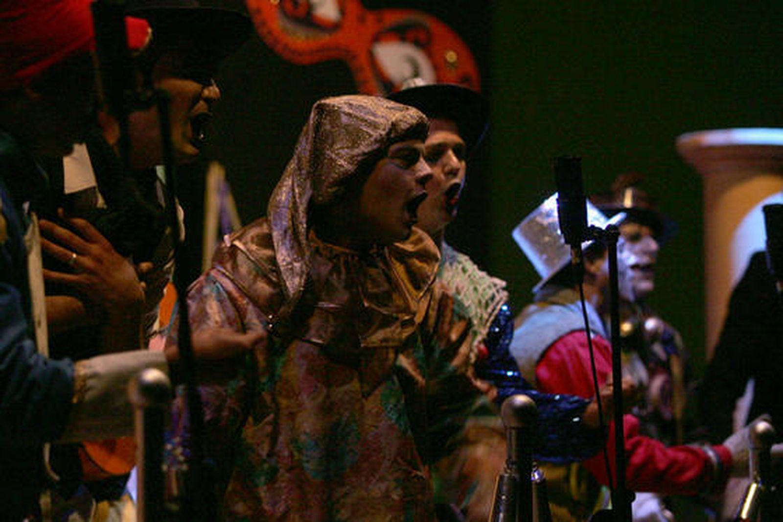 La agrupación 'El desván del carnaval'./Fotos:J.M.Quiñones  Foto: J.M.Q.