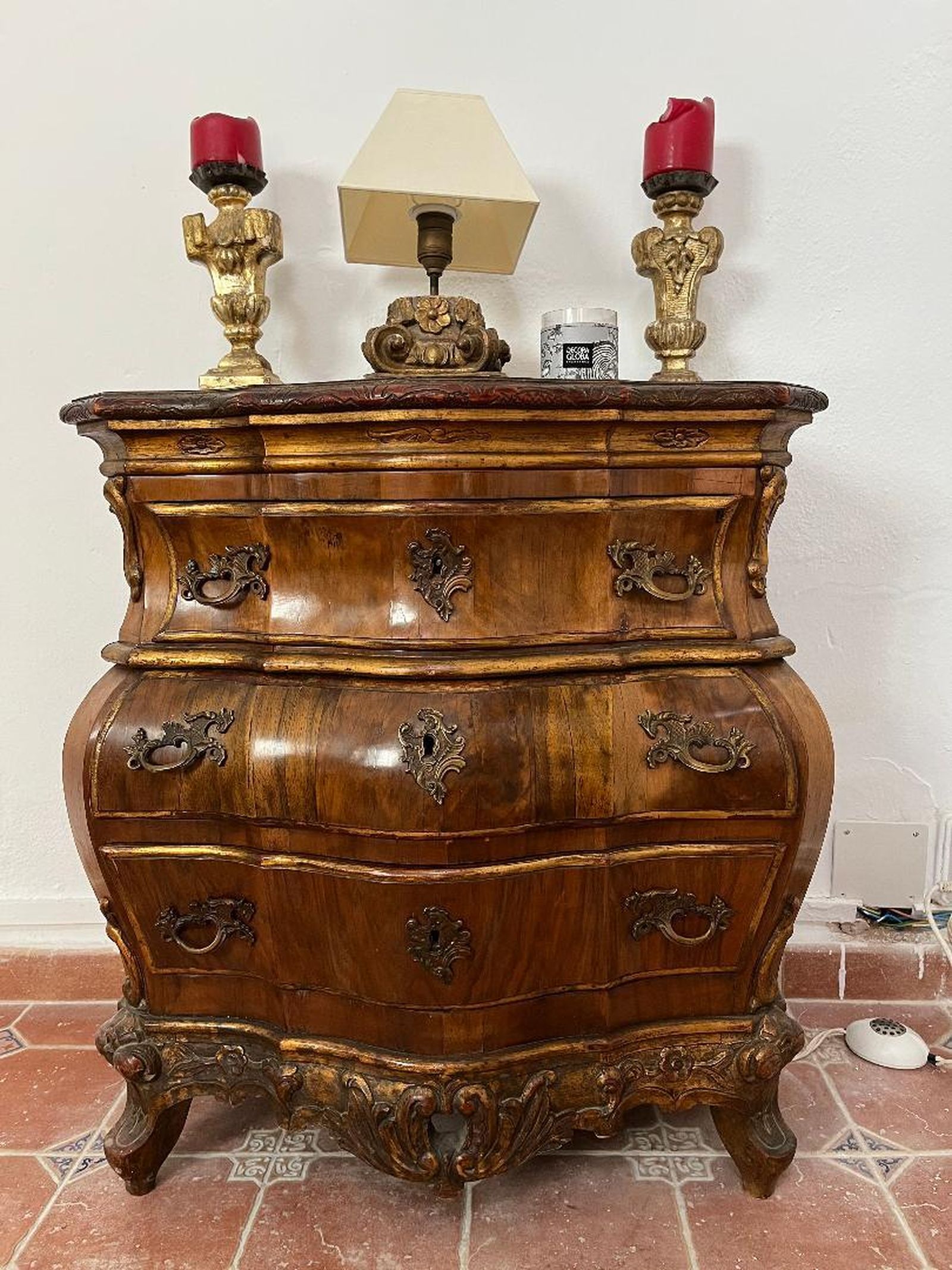 Interior de la casa.