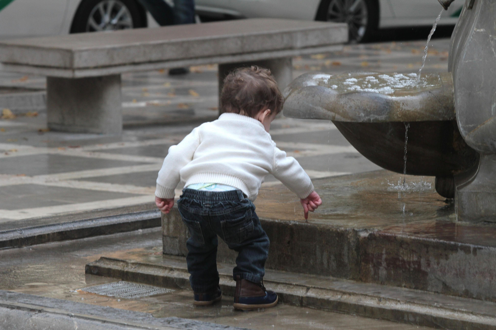 Imágenes de la lluvia en Granada