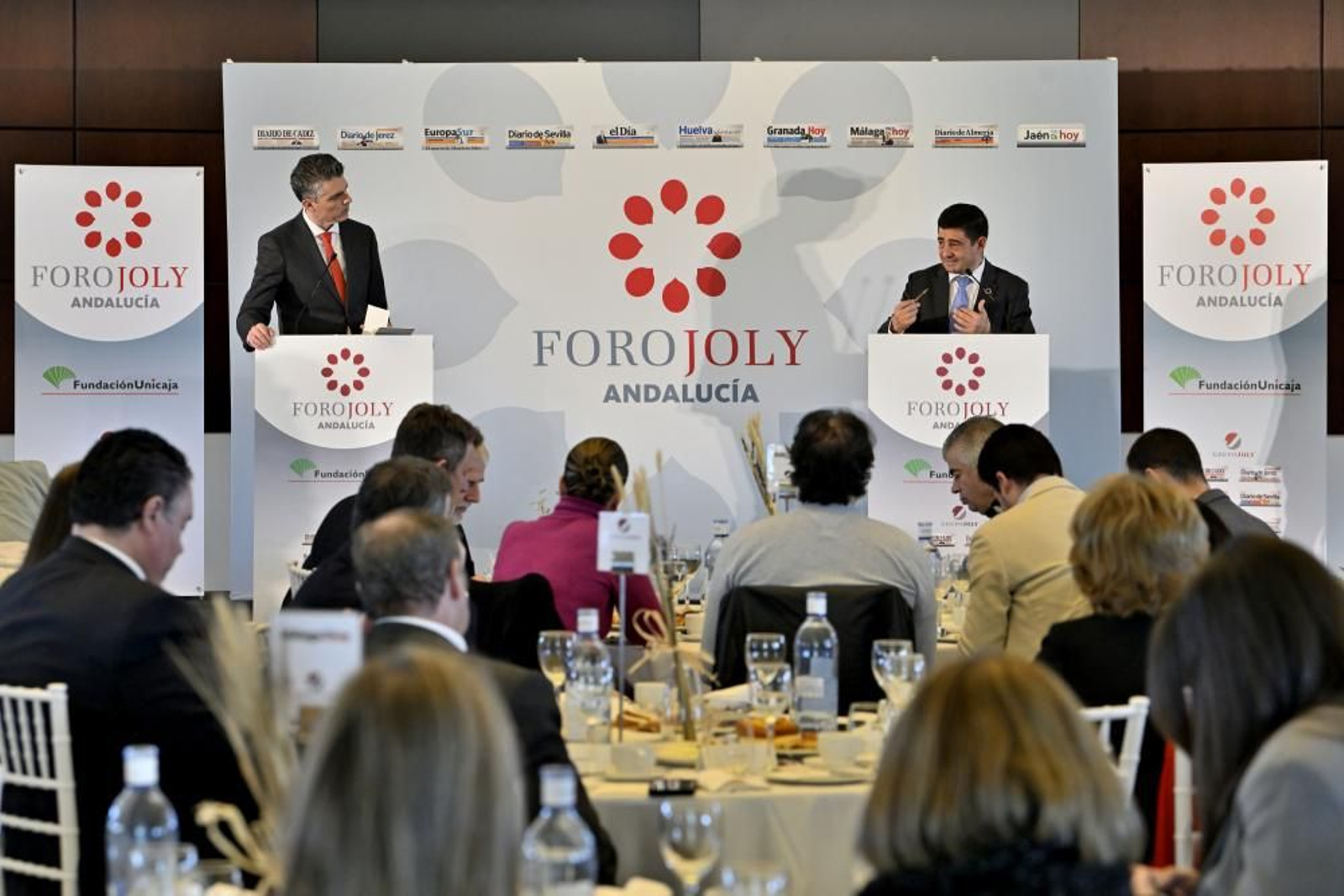 FORO JOLY. JAÉN HOY. Desayuno informativo con el presidente de la Diputación de Jaén, Francisco Reyes