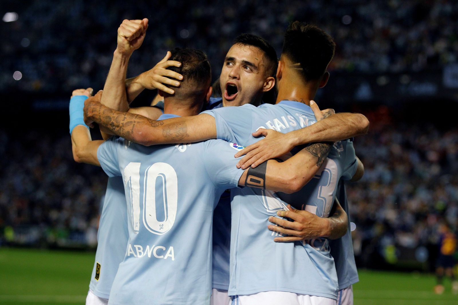 El Celta-Barcelona, en imágenes