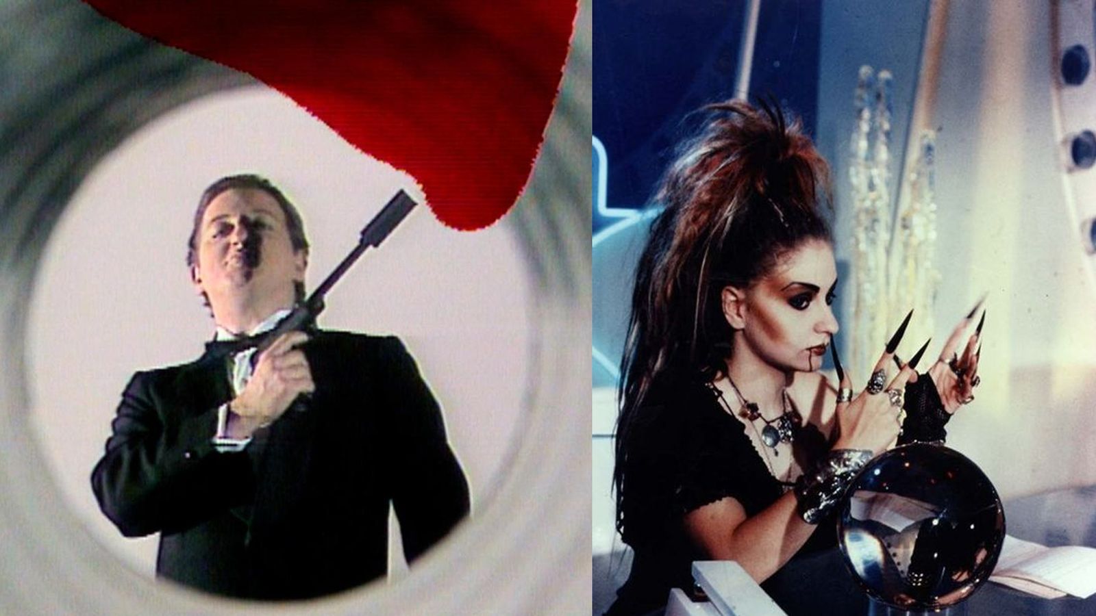 Javier Gurruchaga y Alaska en la BOla de Cristal