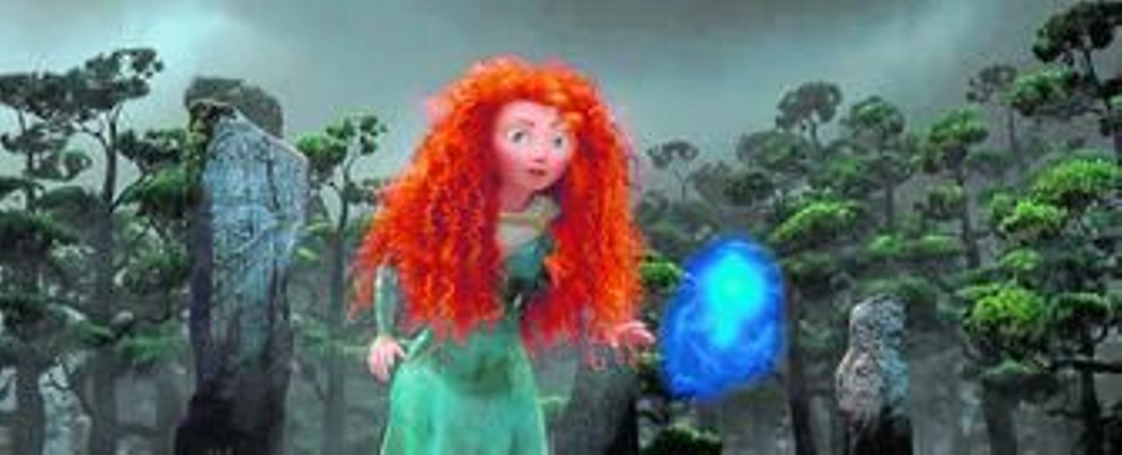 Mérida, protagonista de una cinta en la que la siempre original Pixar parece trabajar, esta vez, ideas de otros.