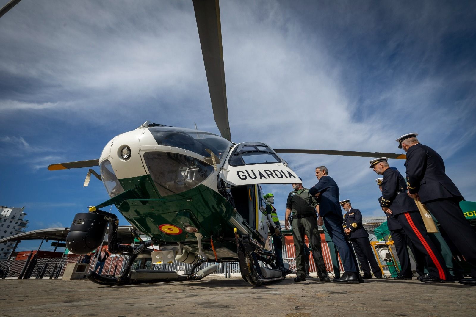 La Guardia Civil celebra en Cádiz el 50 aniversario de su Unidad Aérea