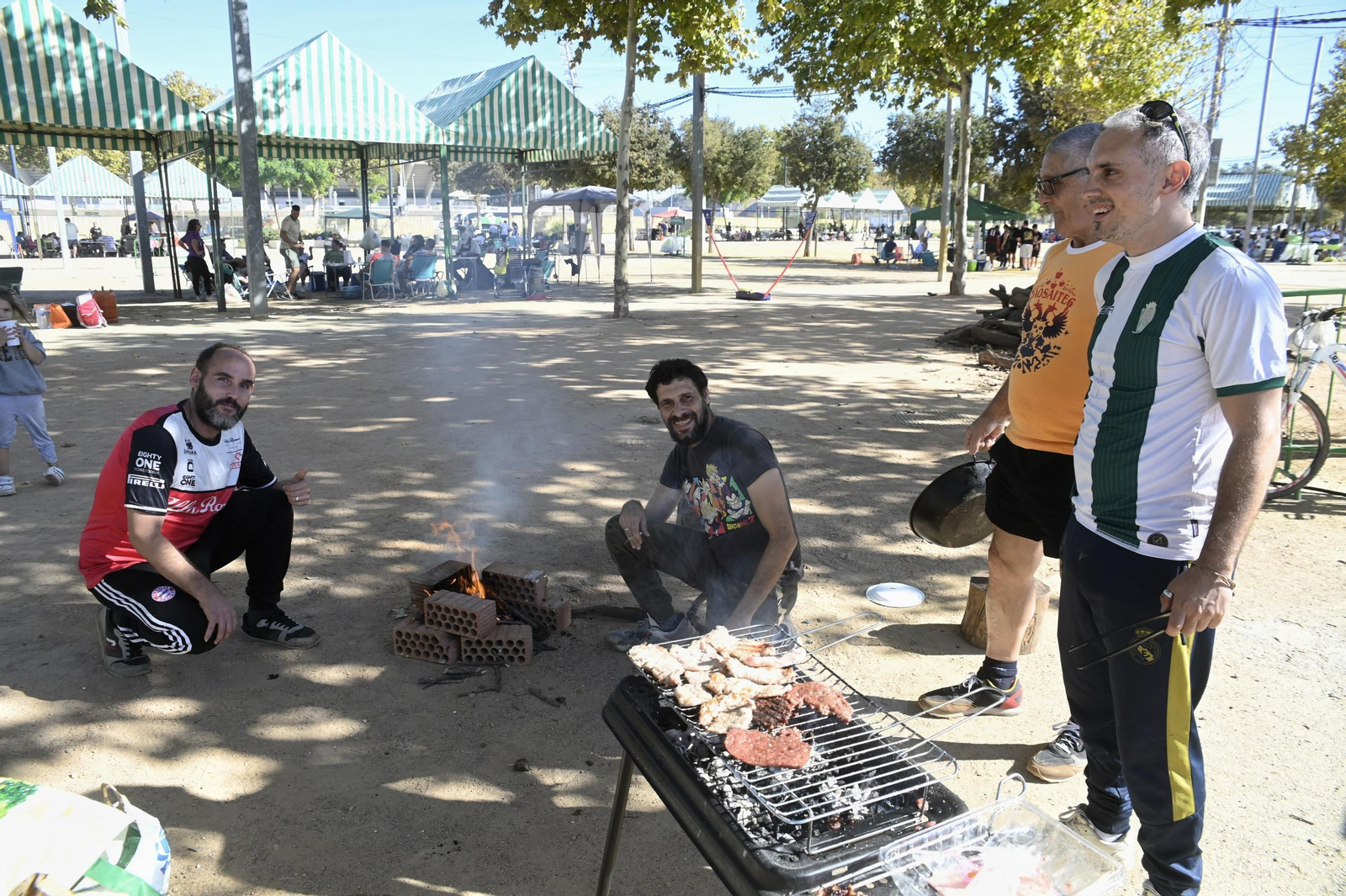Los peroles se trasladan a El Arenal por San Rafael, en imágenes