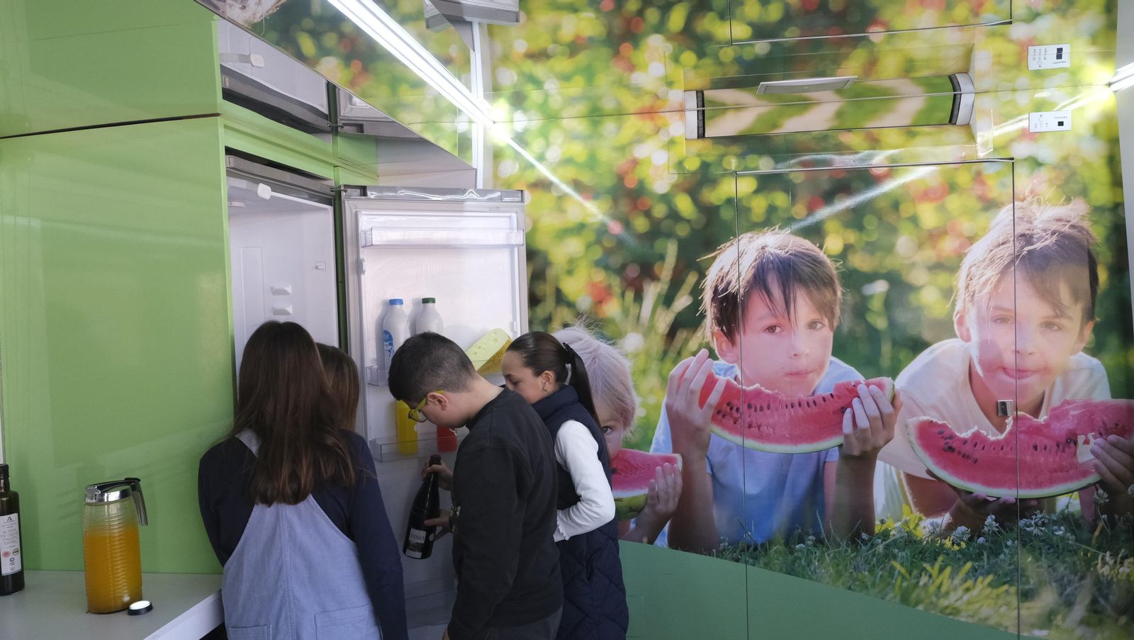 El Fritibús escolar, en imágenes