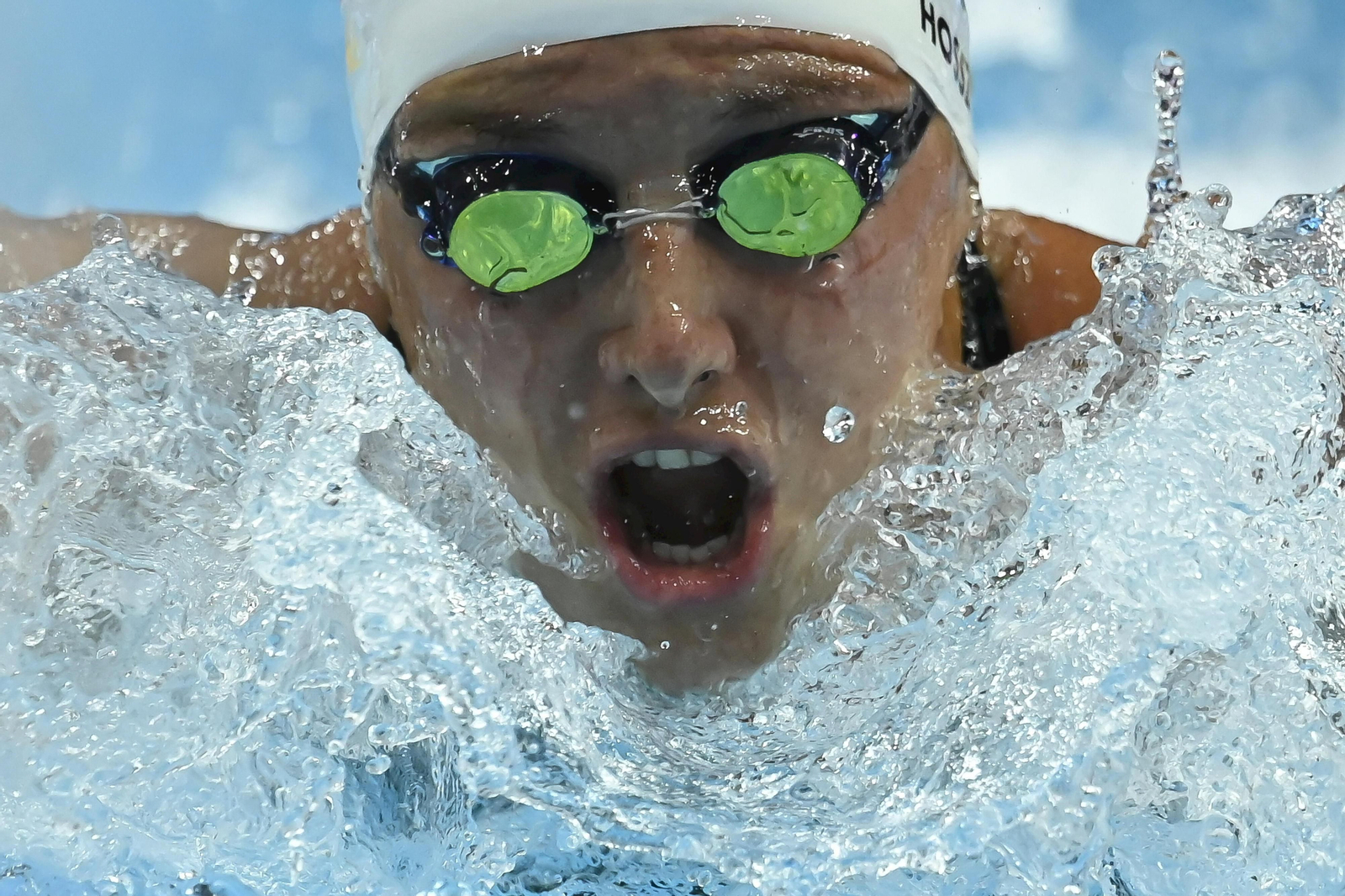 Katinka Hosszu, durante una prueba.