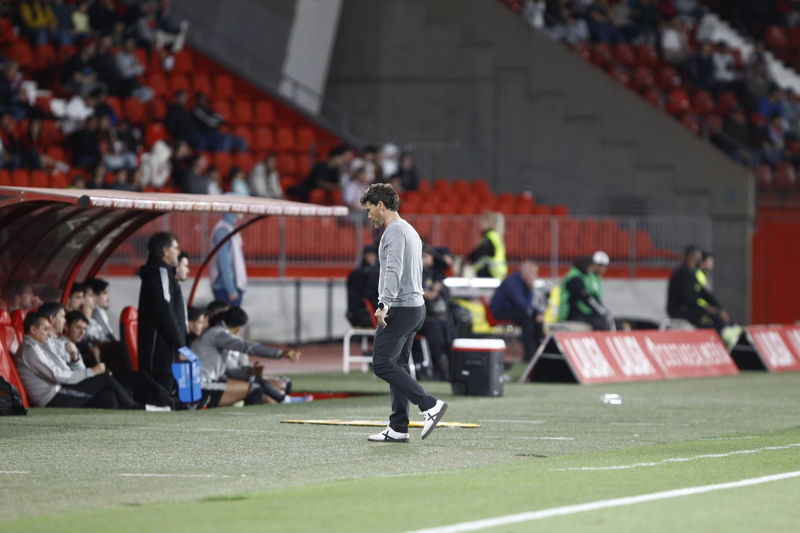 U.D. Almería-Racing Club Ferrol, en imágenes