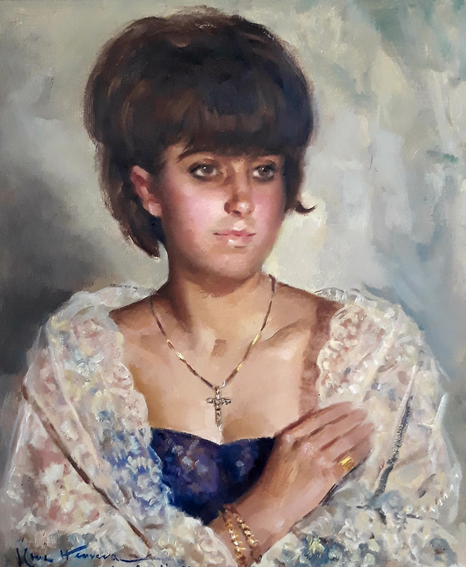 Anne Marie Erb, obra de José Cruz Herrera.