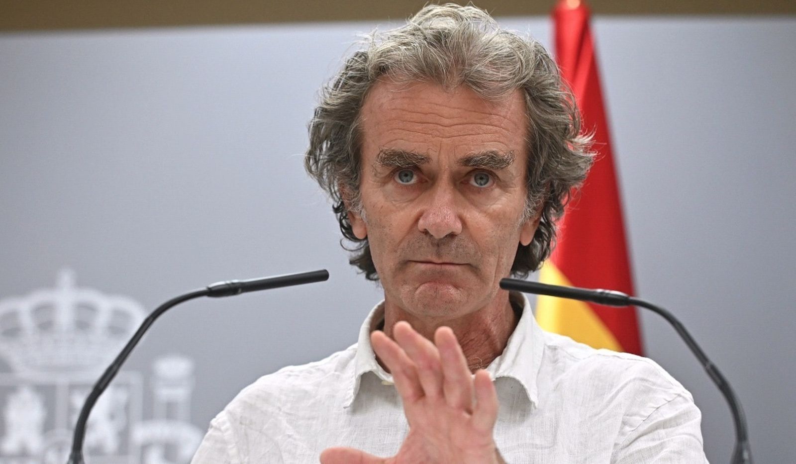 Fernando Simón, durante su comparecencia de este jueves.