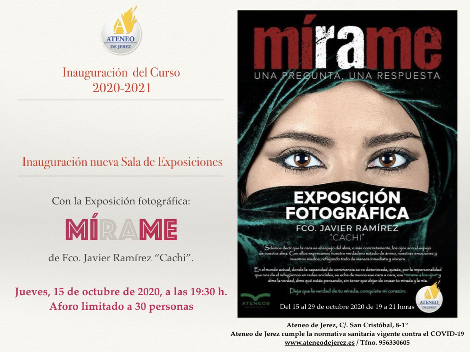 El Ateneo inicia este jueves su nuevo curso