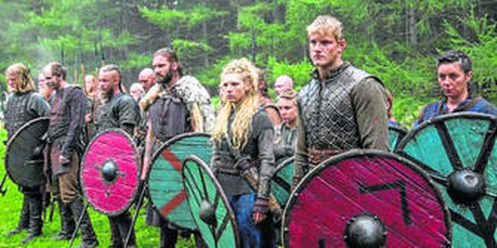 Los nuevos capítulos de la serie 'Vikingos' ocuparán desde hoy el 'prime time' de los miércoles en Antena 3.