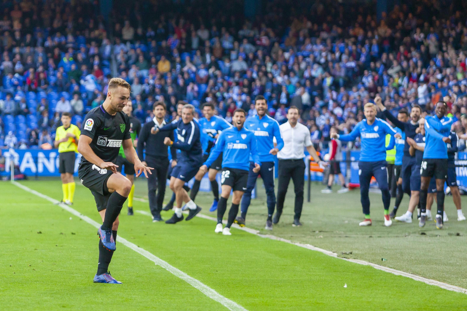 Las fotos del Deportivo - Málaga CF