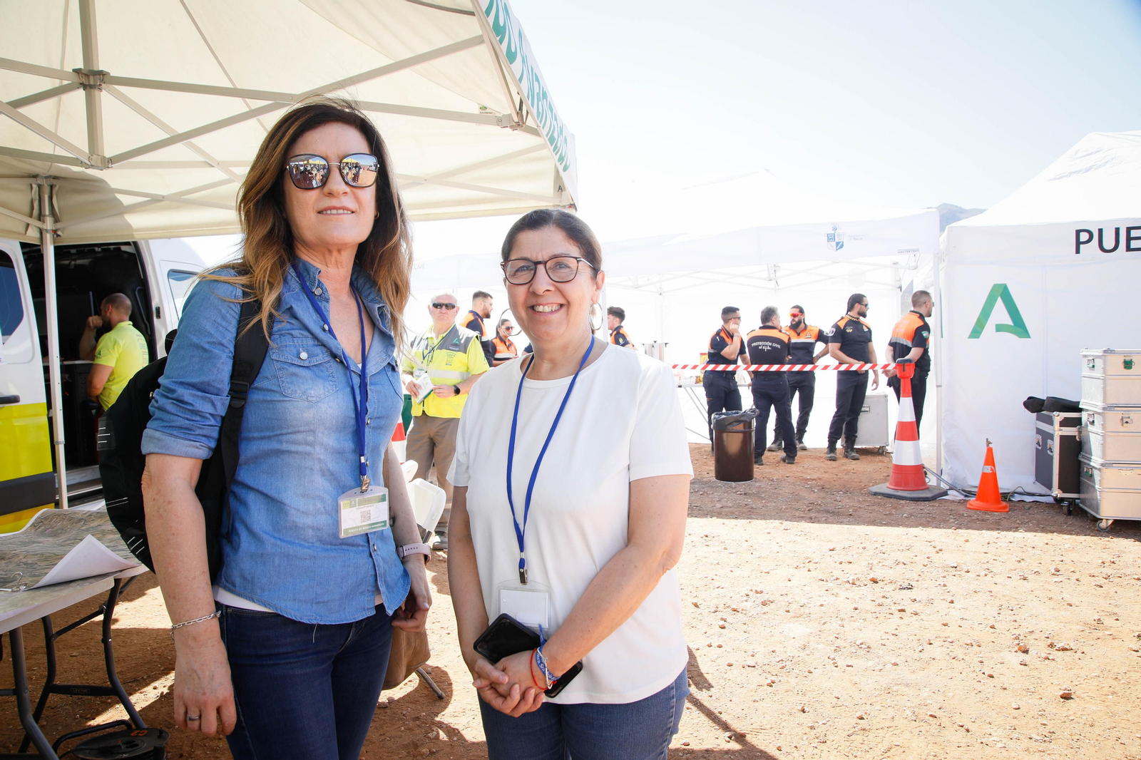 Así se ha vivido el simulacro de incendio forestal en Turre