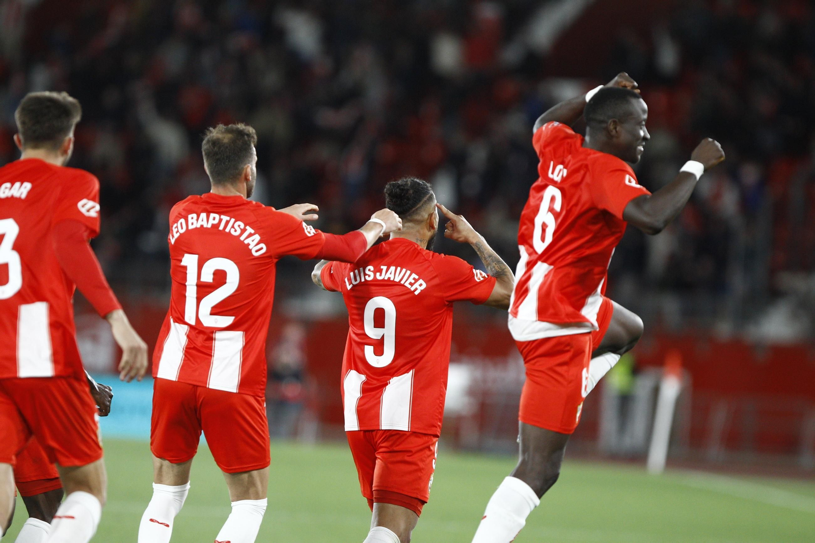 Las mejores imágenes del partido U.D. Almería-Levante U.D.