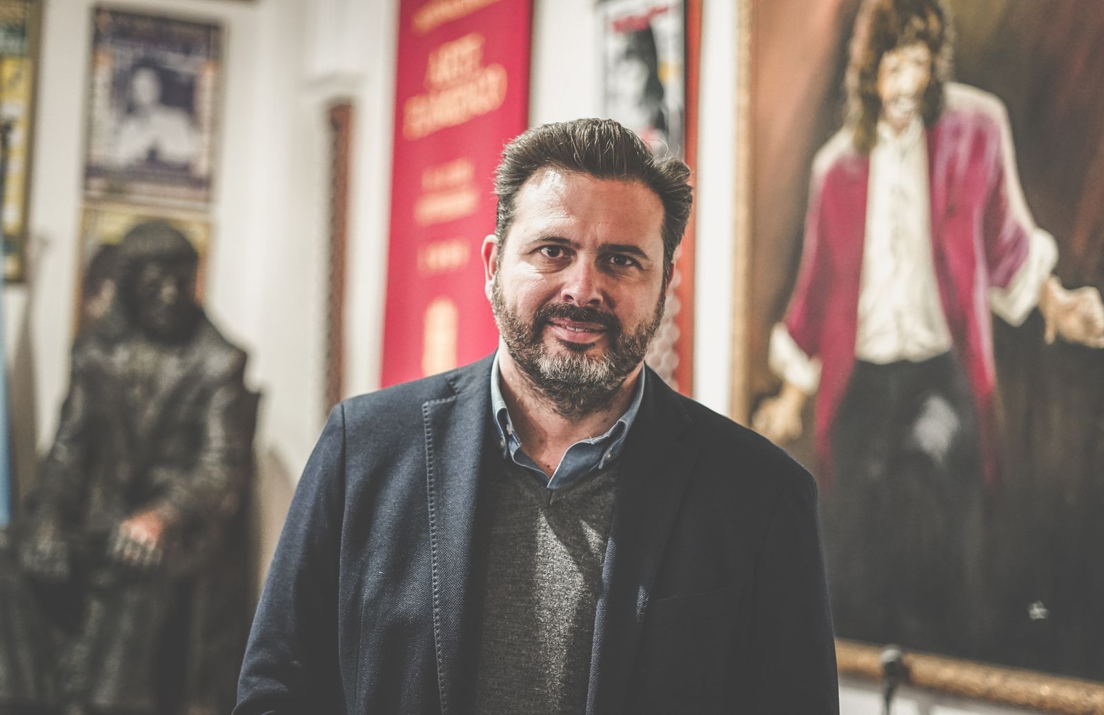 Nicolás Sosa, presidente de la Federación Provincial de Peñas.