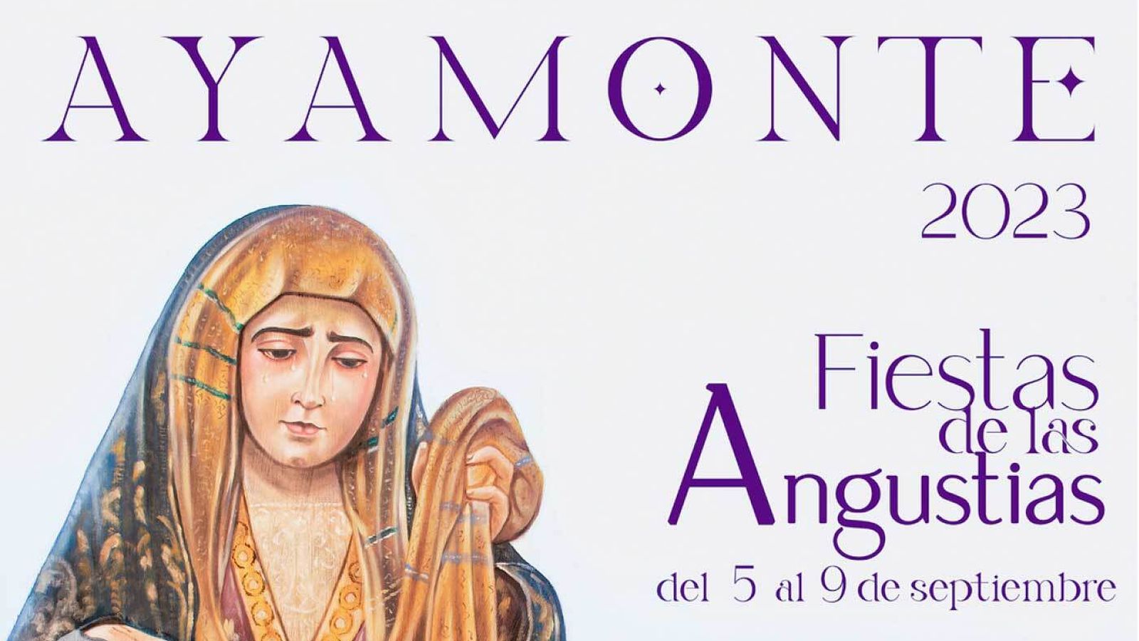 Cartel de las fiestas de Ayamonte
