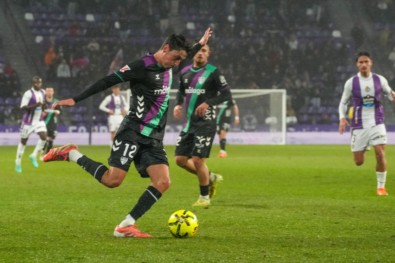 El Real Valladolid-Málaga CF, en fotos