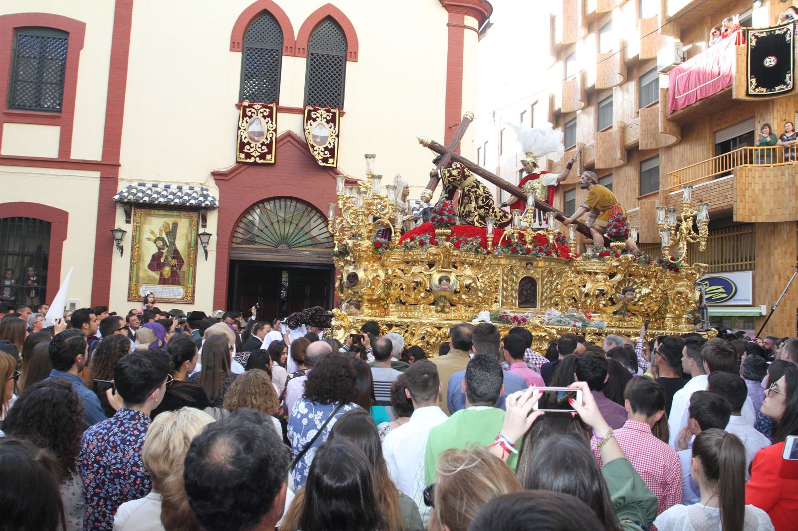 Imágenes de las Tres Caídas. Lunes Santo.