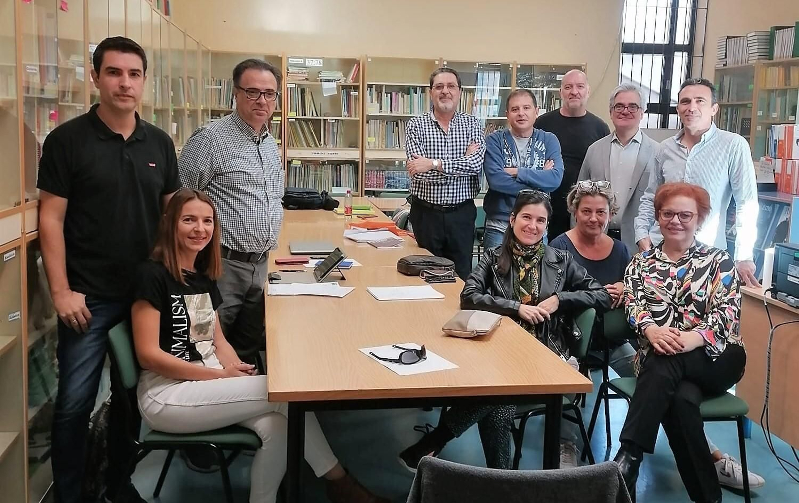 Parte del equipo que está llevando a cabo este proyecto.