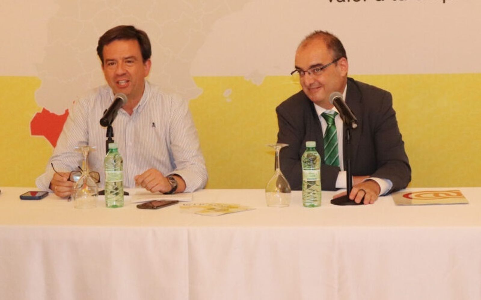 Aurelio Fernández y Francisco López Aguado.