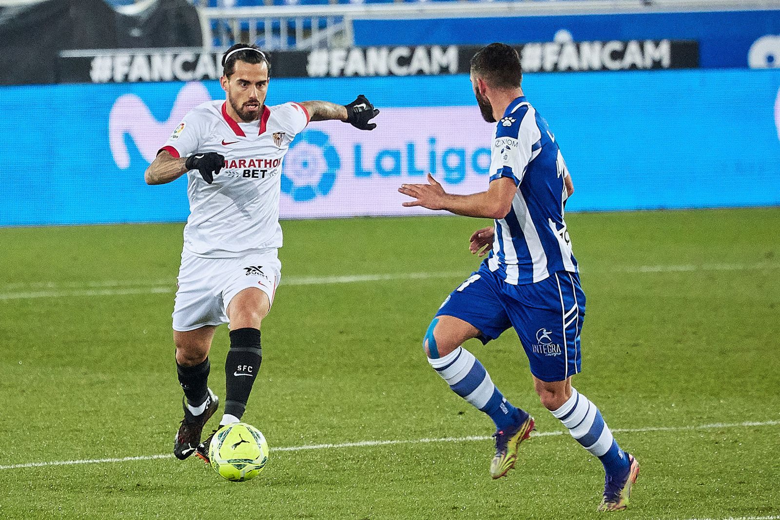 Las imágenes del Alavés-Sevilla