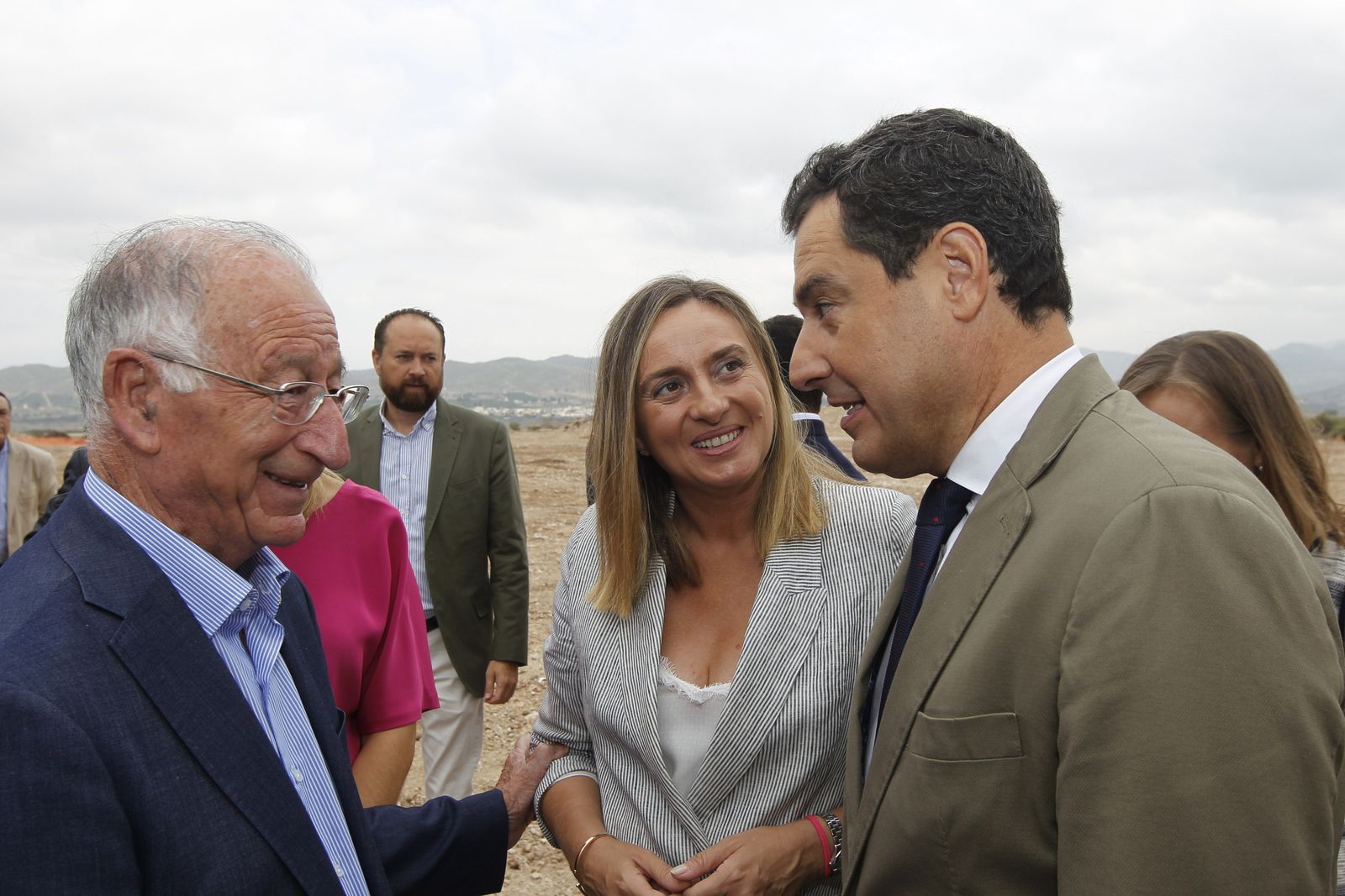 Fotogalería colocación primera piedra cuarto tramo Autovía del Almanzora